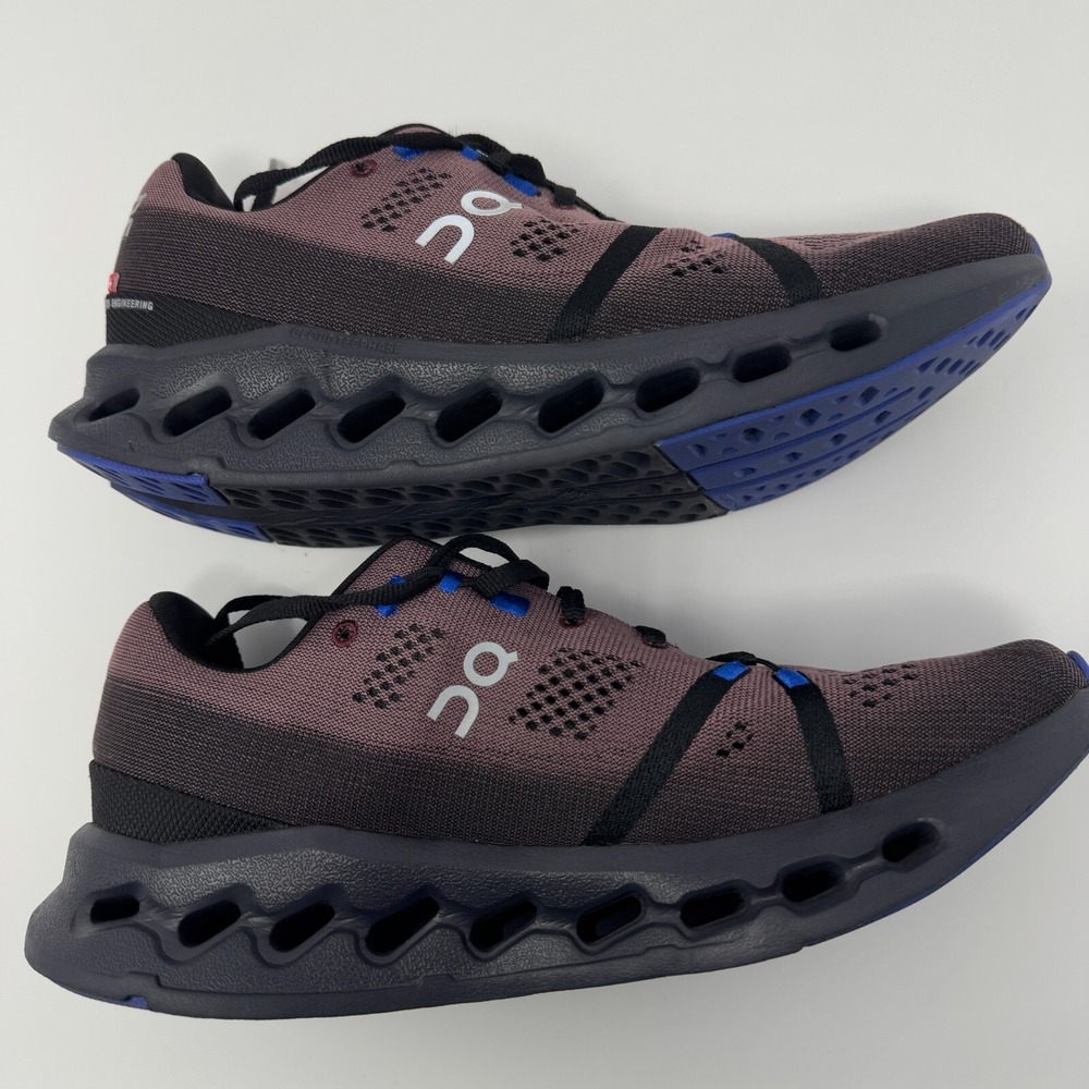 On Cloudsurfer Black Cobalt Men's Running Shoes Size 8.5 - Picture 5 of 9